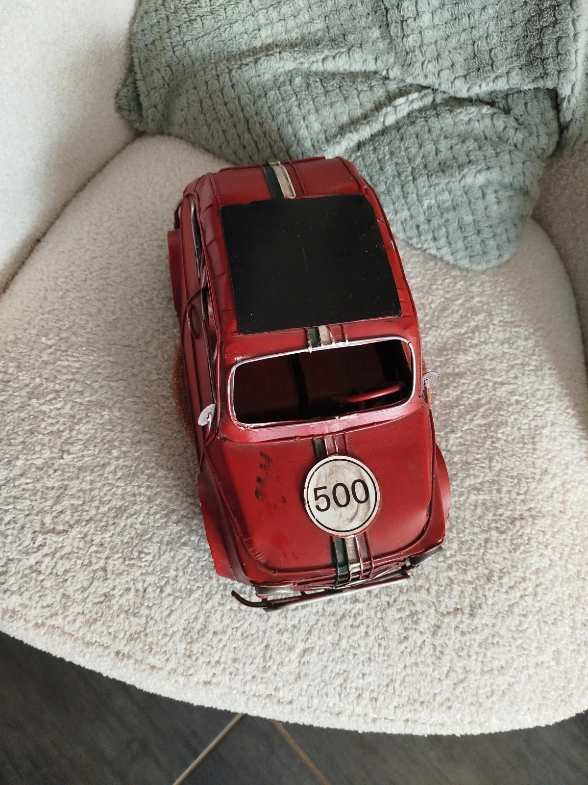 Carro de metal Fiat 500 – photo 8